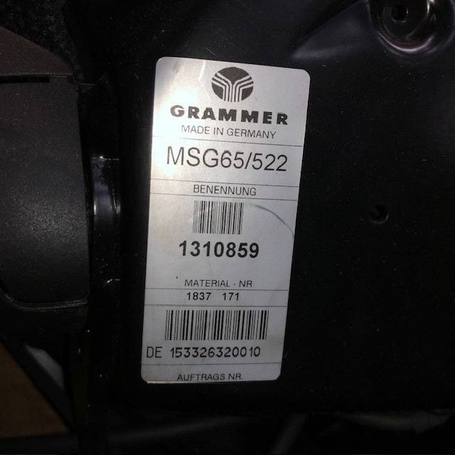 Grammer Seat MSG65/522 - Ndenjësja për Pajisje për trajtimin e materialeve: foto 5 Grammer Seat MSG65/522 - Ndenjësja për Pajisje për trajtimin e materialeve: foto 5