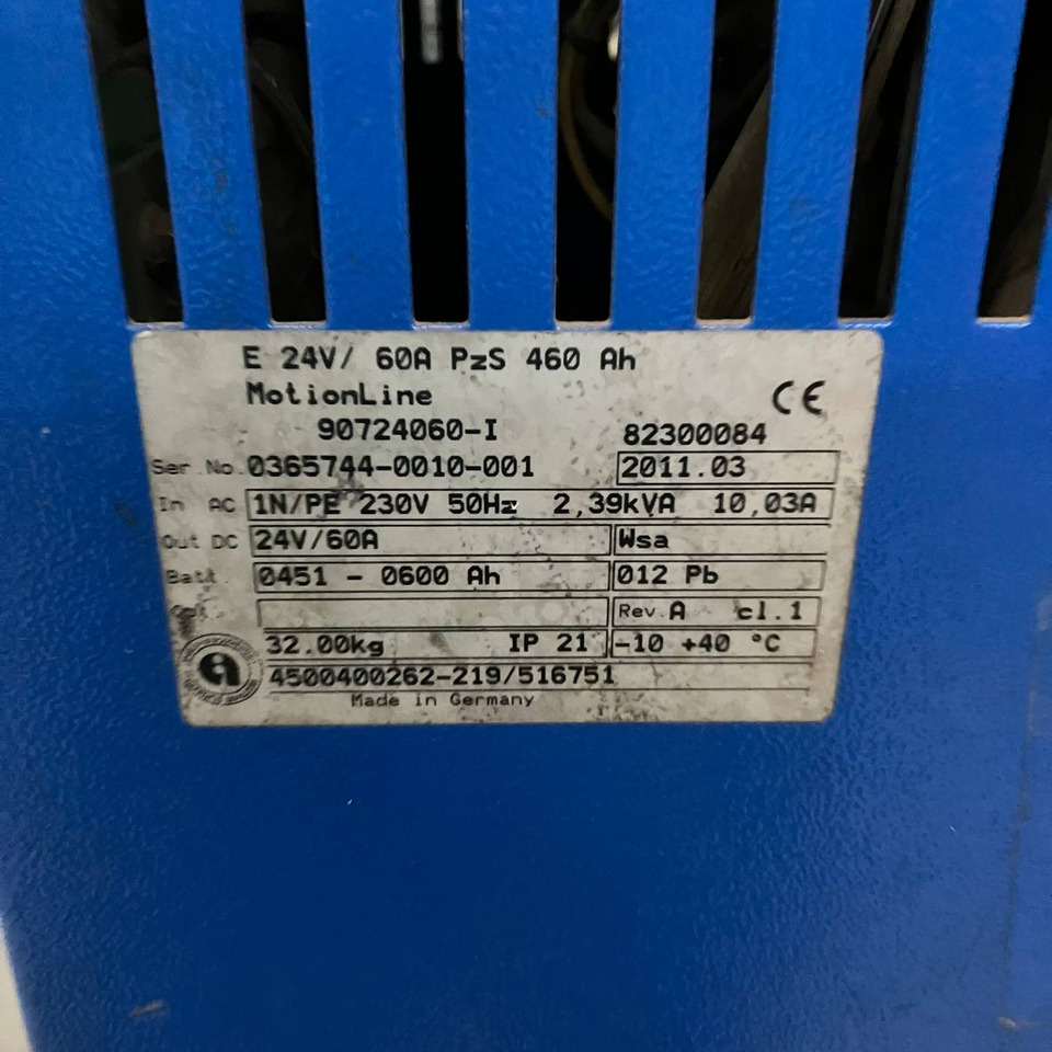 Hawker 24V/60A Motion Line - Pjesë këmbimi për Pajisje për trajtimin e materialeve: foto 2 Hawker 24V/60A Motion Line - Pjesë këmbimi për Pajisje për trajtimin e materialeve: foto 2