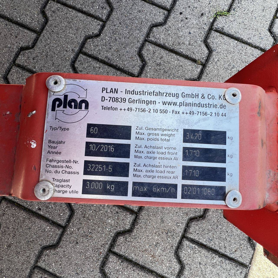 Plan Type 60-3.000 - Rimorkio roll: foto 2 Plan Type 60-3.000 - Rimorkio roll: foto 2