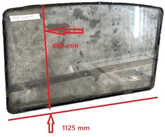 Roof window for Linde - Dritare dhe pjesë këmbimi për Pajisje për trajtimin e materialeve: foto 2 Roof window for Linde - Dritare dhe pjesë këmbimi për Pajisje për trajtimin e materialeve: foto 2