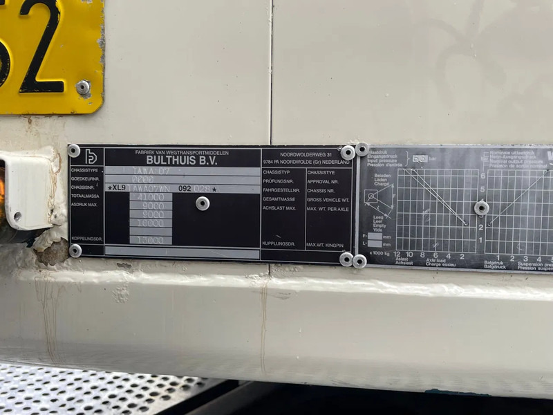 Gjysmë rimorkio me bazament të lëvizshëm Bulthuis 80m3 390H Cargo Floor Stuuras good condition!: foto 10 Gjysmë rimorkio me bazament të lëvizshëm Bulthuis 80m3 390H Cargo Floor Stuuras good condition!: foto 10