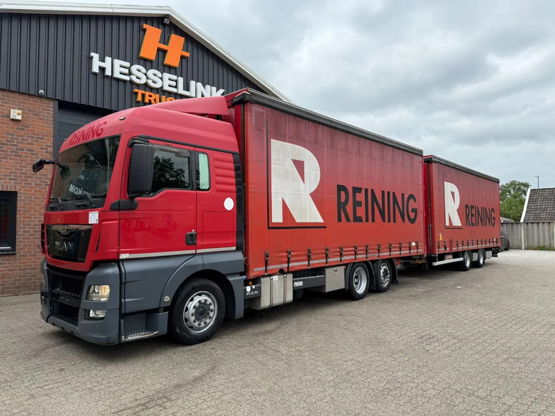 MAN TGX 26.400 6X2 JUMBO Kombi 120m3 Complete 2015, Galvanized - Kamion vagonetë: foto 1 MAN TGX 26.400 6X2 JUMBO Kombi 120m3 Complete 2015, Galvanized - Kamion vagonetë: foto 1