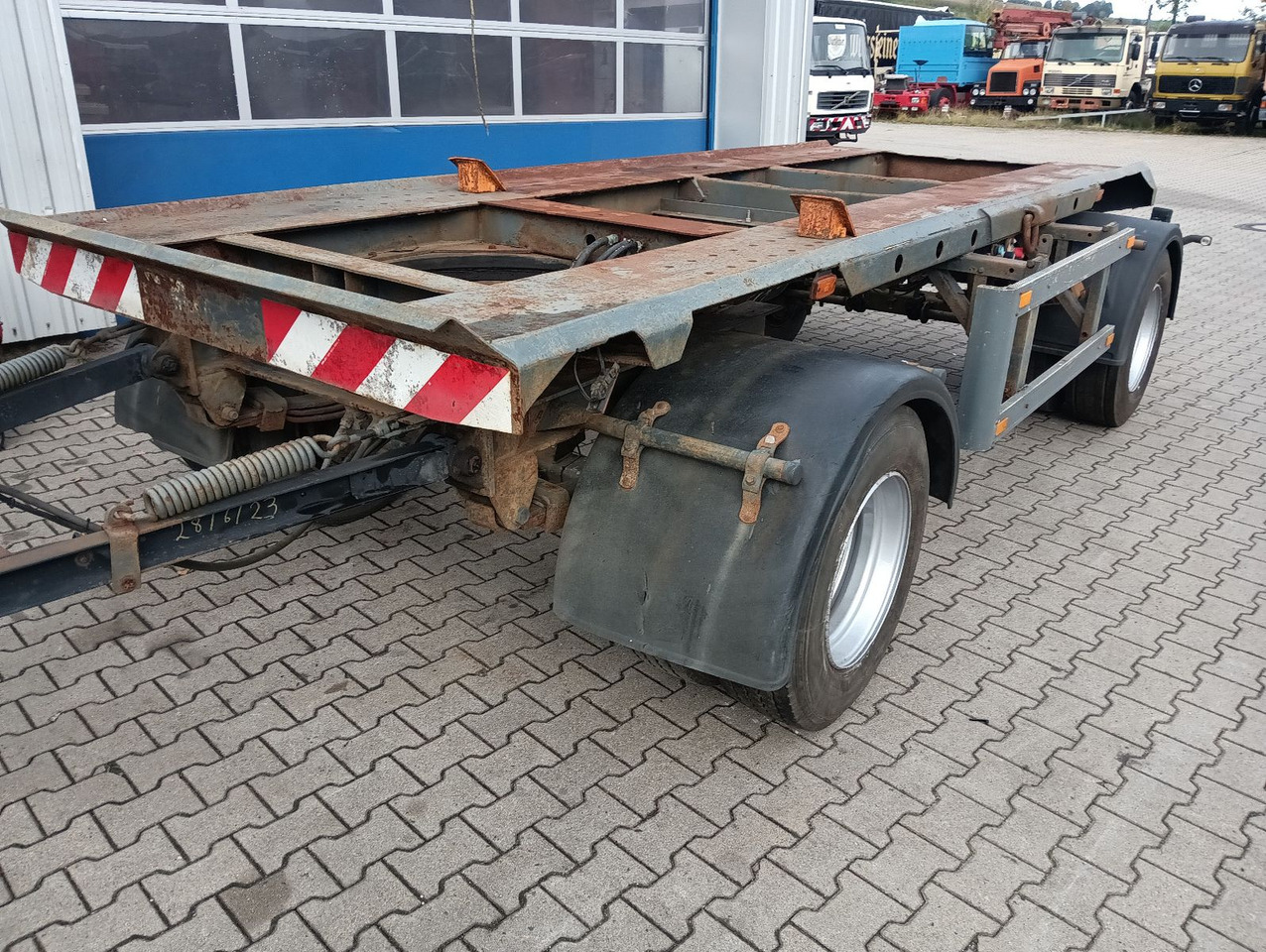 Meiller MEILLER HKM A18AbsetzContainer BPW TÜV Reifen70% - Rimorkio roll-off/ Skip loader: foto 4 Meiller MEILLER HKM A18AbsetzContainer BPW TÜV Reifen70% - Rimorkio roll-off/ Skip loader: foto 4