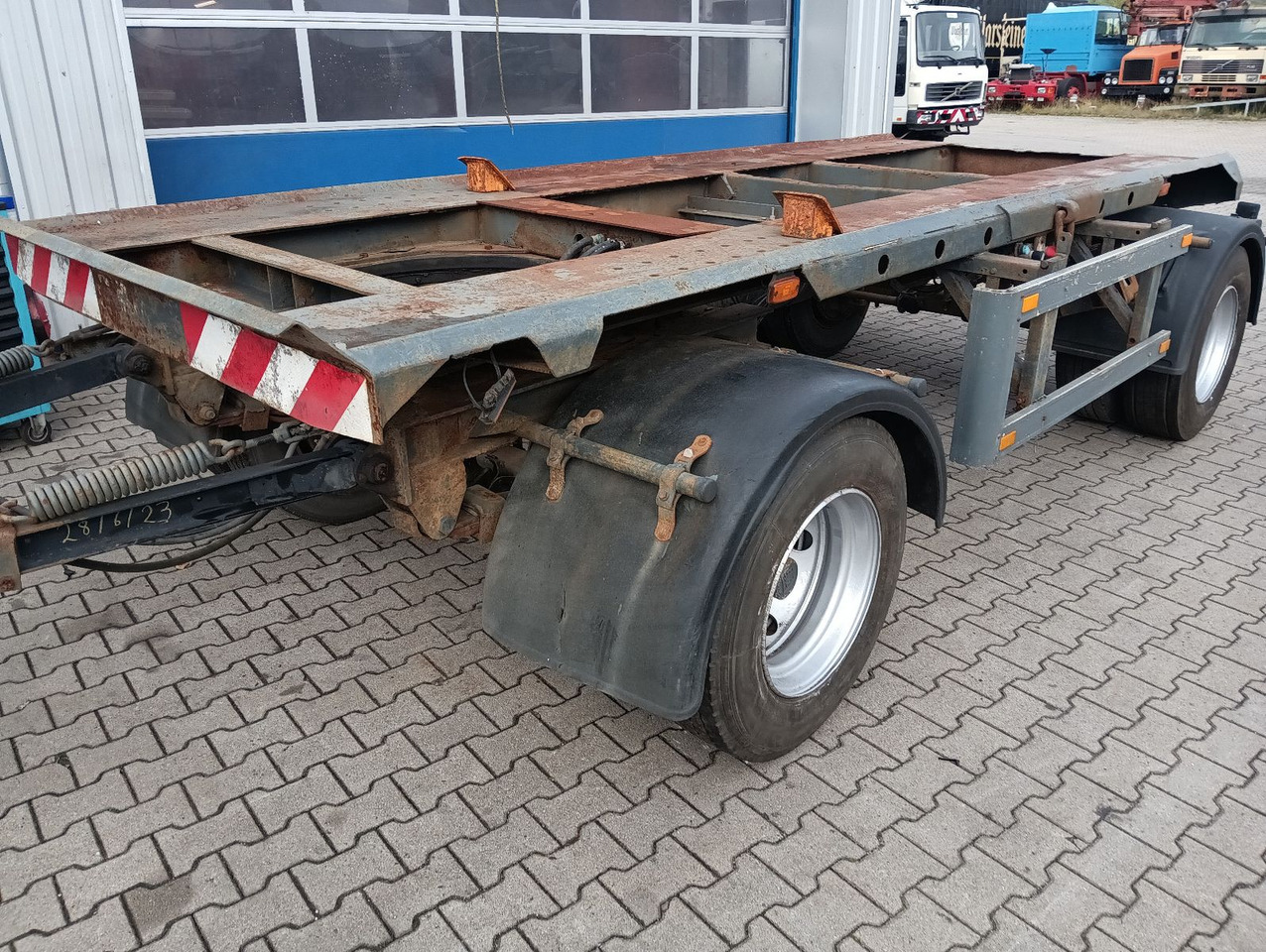 Meiller MEILLER HKM A18AbsetzContainer BPW TÜV Reifen70% - Rimorkio roll-off/ Skip loader: foto 4 Meiller MEILLER HKM A18AbsetzContainer BPW TÜV Reifen70% - Rimorkio roll-off/ Skip loader: foto 4