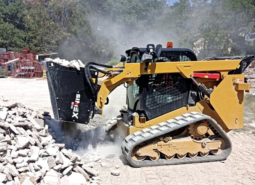 Simex CB1200 Crusher bucket for Skid loader (Highflow!) - Kovë fadrome për Kovë: foto 1 Simex CB1200 Crusher bucket for Skid loader (Highflow!) - Kovë fadrome për Kovë: foto 1