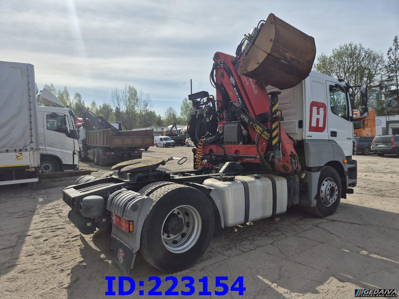 MERCEDES-BENZ Axor 1840 +  Crane Epsilon Palfinger 0150Z - Gjysmë-kamion: foto 5 MERCEDES-BENZ Axor 1840 +  Crane Epsilon Palfinger 0150Z - Gjysmë-kamion: foto 5