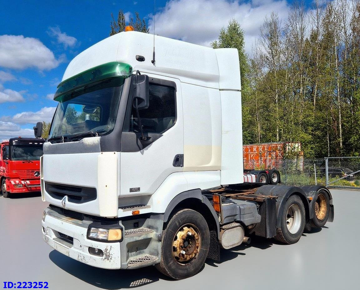 RENAULT Premium 420 6x2 Manual - Gjysmë-kamion: foto 1 RENAULT Premium 420 6x2 Manual - Gjysmë-kamion: foto 1