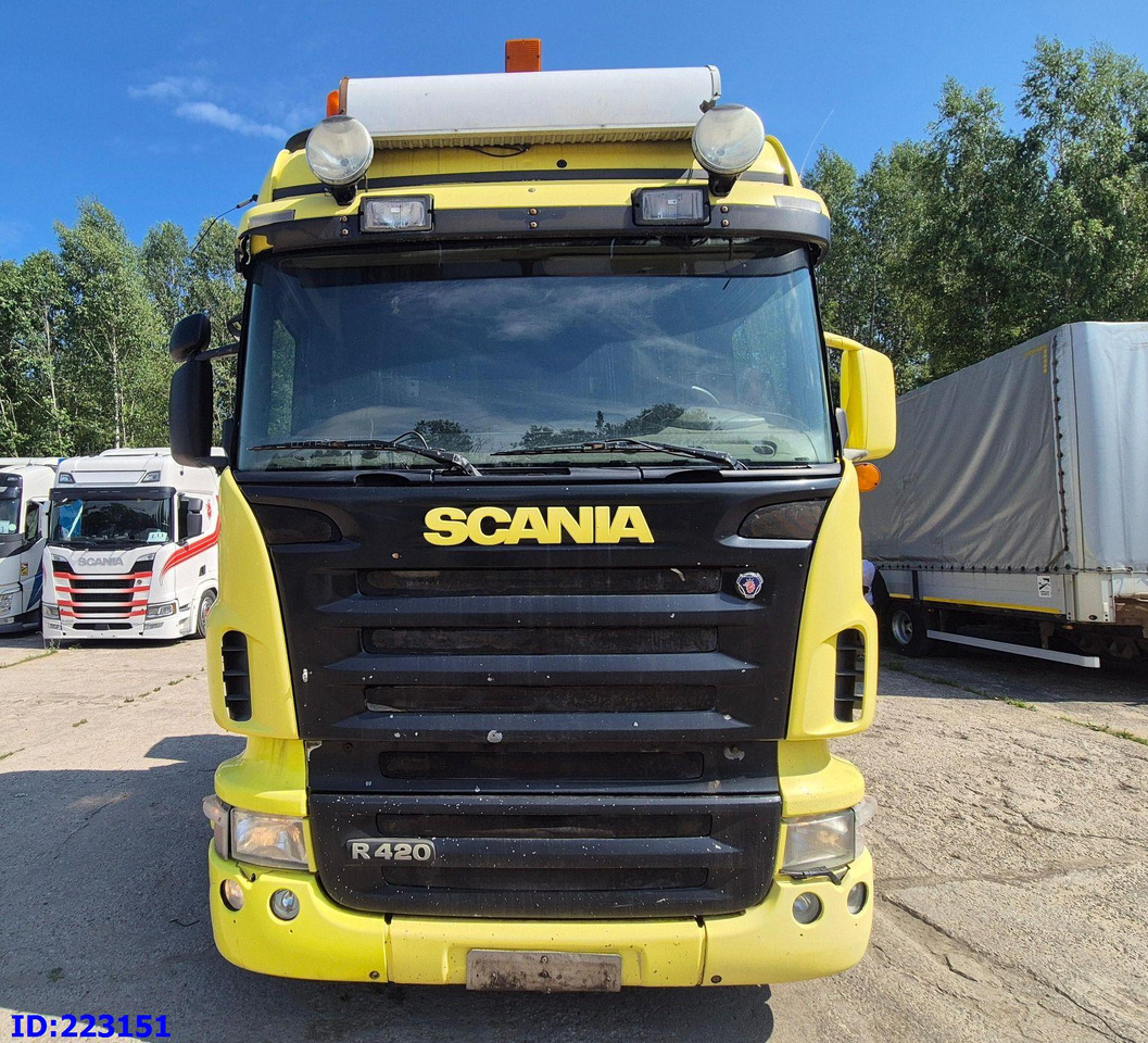 SCANIA R420 6x2 + Crane Palfinger PK23500 + Remote control - Gjysmë-kamion: foto 2 SCANIA R420 6x2 + Crane Palfinger PK23500 + Remote control - Gjysmë-kamion: foto 2