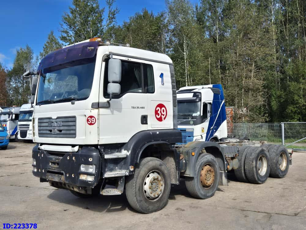 MAN TGA 35.480 8X4 - Full steel - Manual - Kamion kabinë-shasi: foto 1 MAN TGA 35.480 8X4 - Full steel - Manual - Kamion kabinë-shasi: foto 1