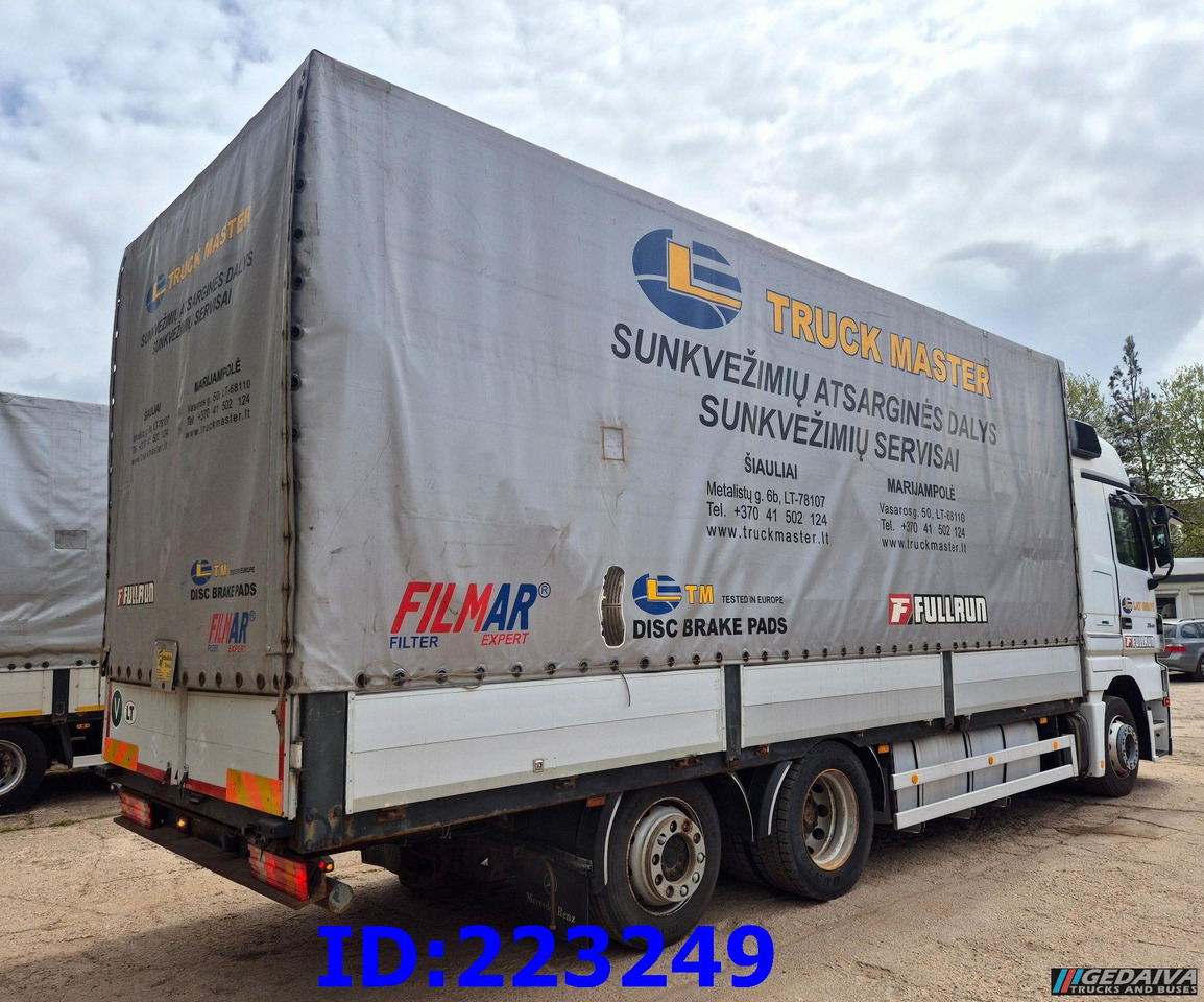MERCEDES-BENZ Actros 2541 6x2 Retarder Euro5 - Kamion me tendë: foto 5 MERCEDES-BENZ Actros 2541 6x2 Retarder Euro5 - Kamion me tendë: foto 5