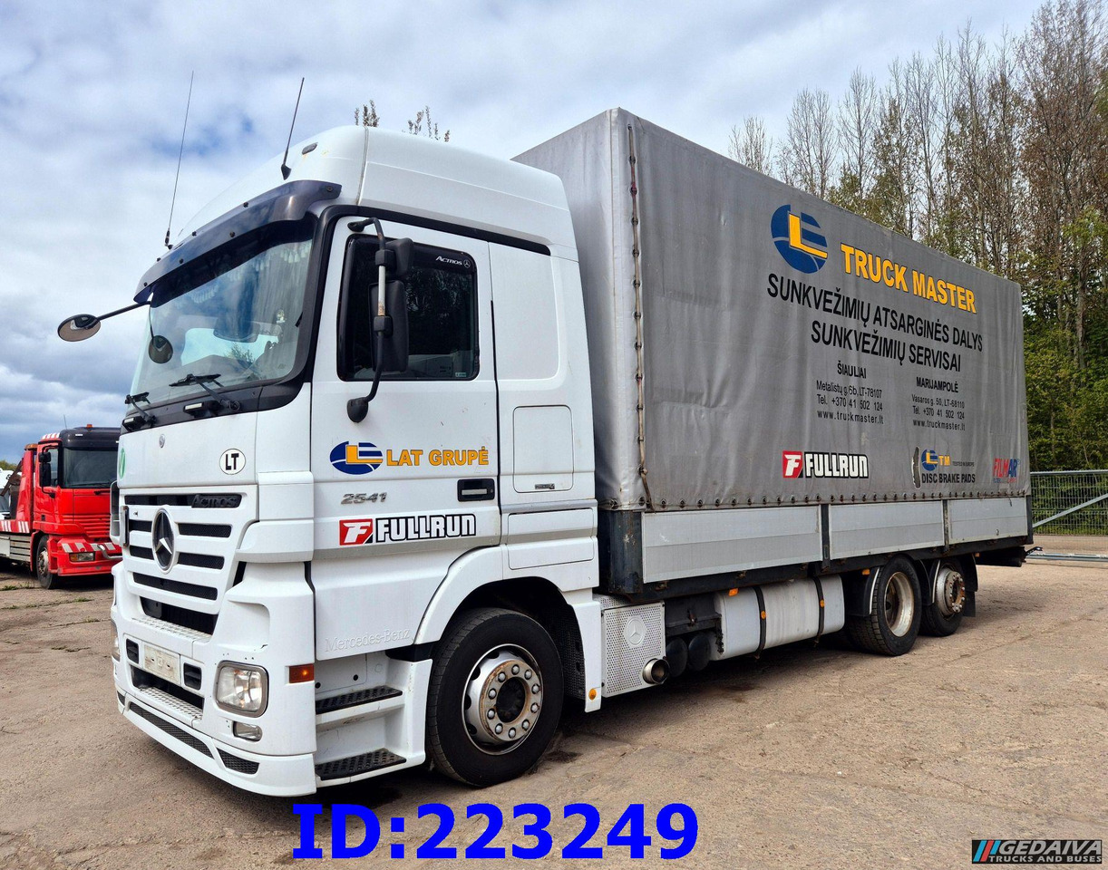 MERCEDES-BENZ Actros 2541 6x2 Retarder Euro5 - Kamion me tendë: foto 1 MERCEDES-BENZ Actros 2541 6x2 Retarder Euro5 - Kamion me tendë: foto 1
