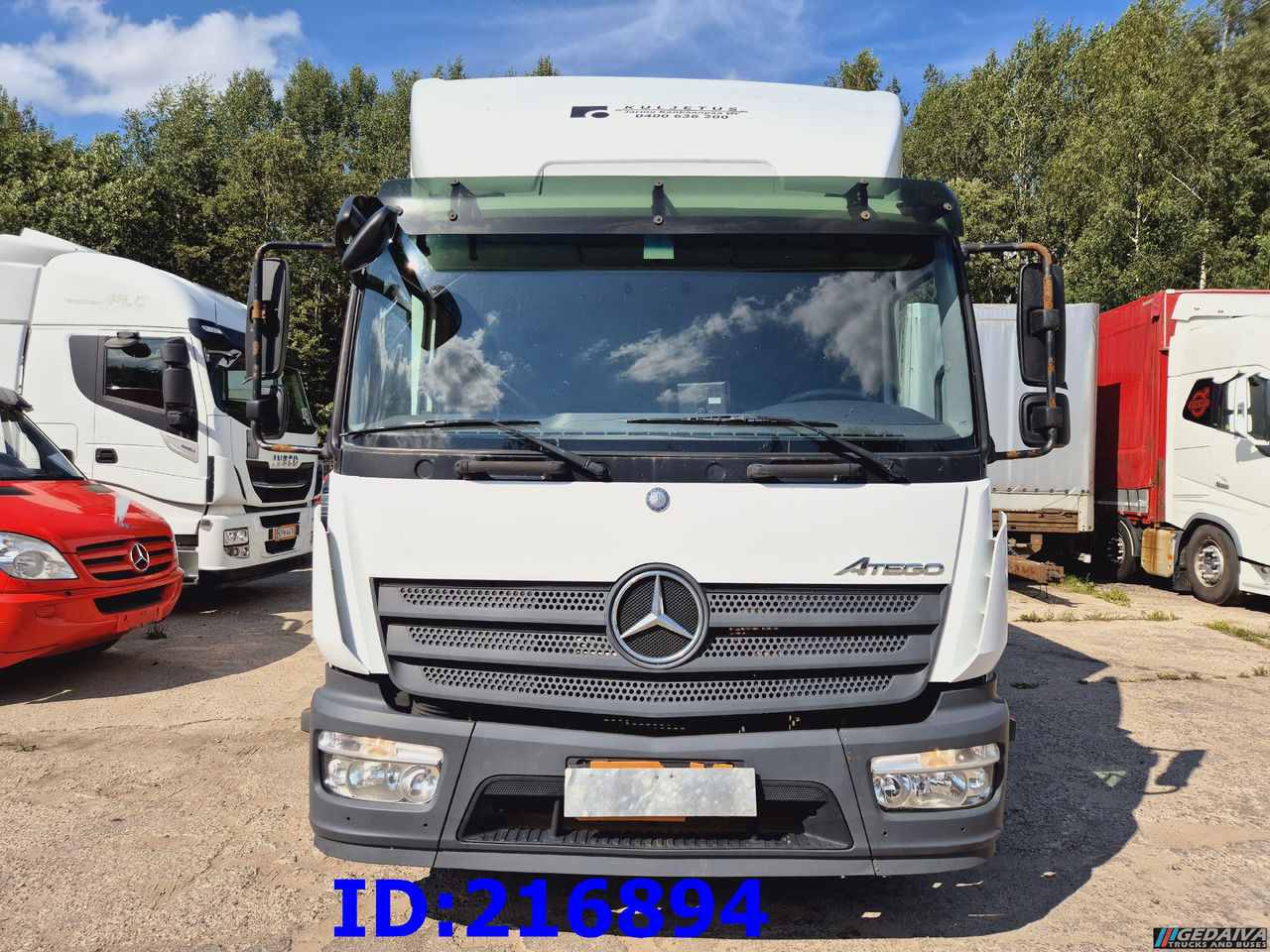 MERCEDES-BENZ Atego 818 Euro6 - Kamion izotermik: foto 2 MERCEDES-BENZ Atego 818 Euro6 - Kamion izotermik: foto 2