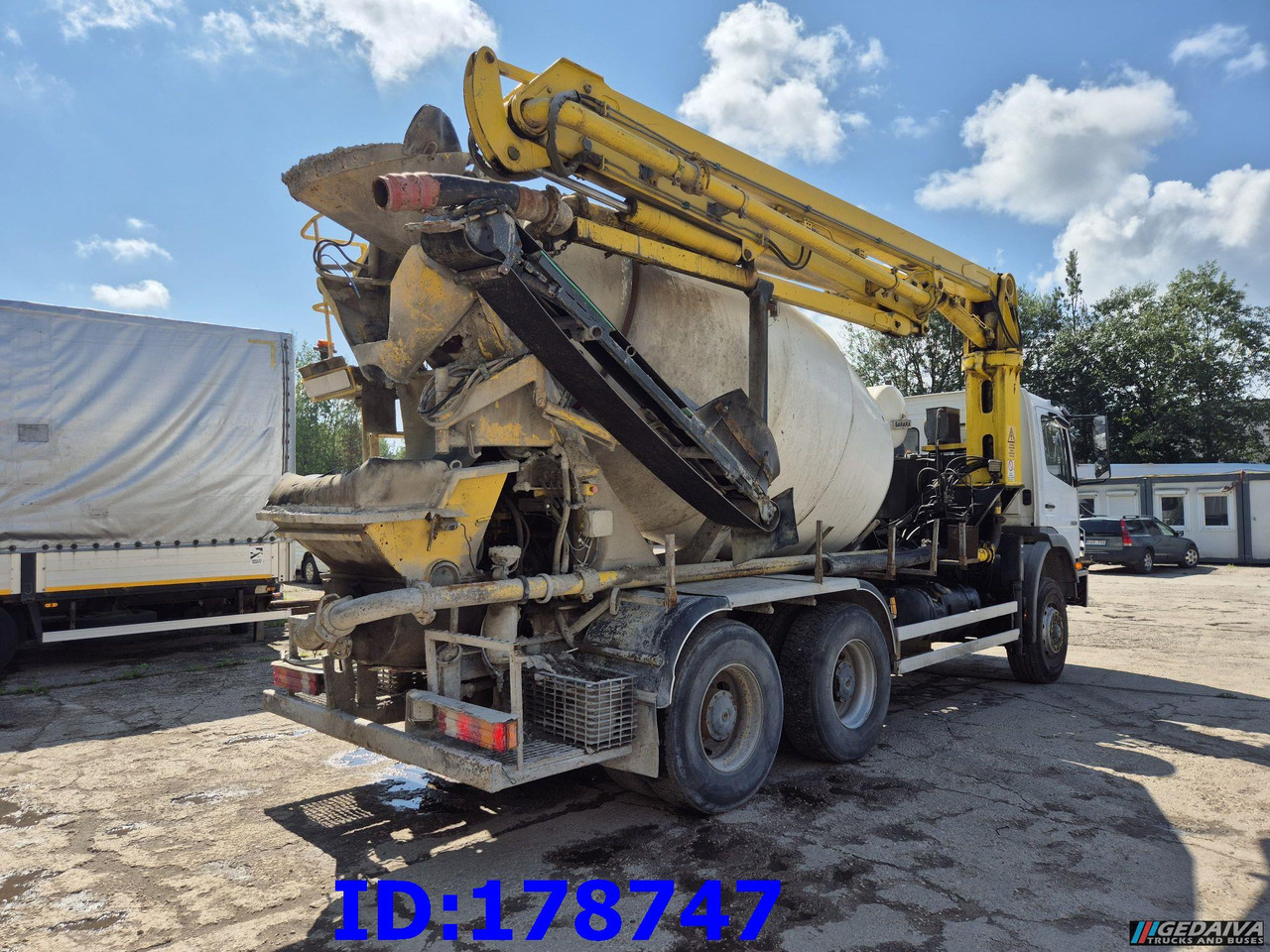 MERCEDES-BENZ Axor 2633 6x4 Schwing 750 - Pompë betoni: foto 5 MERCEDES-BENZ Axor 2633 6x4 Schwing 750 - Pompë betoni: foto 5
