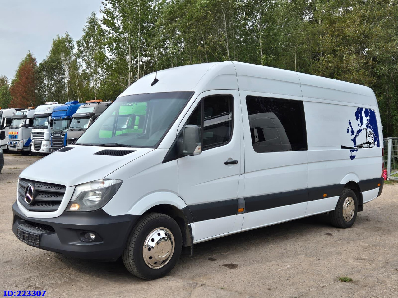 Kamioncine dopio kabinë MERCEDES-BENZ Sprinter 316 Euro6: foto 1