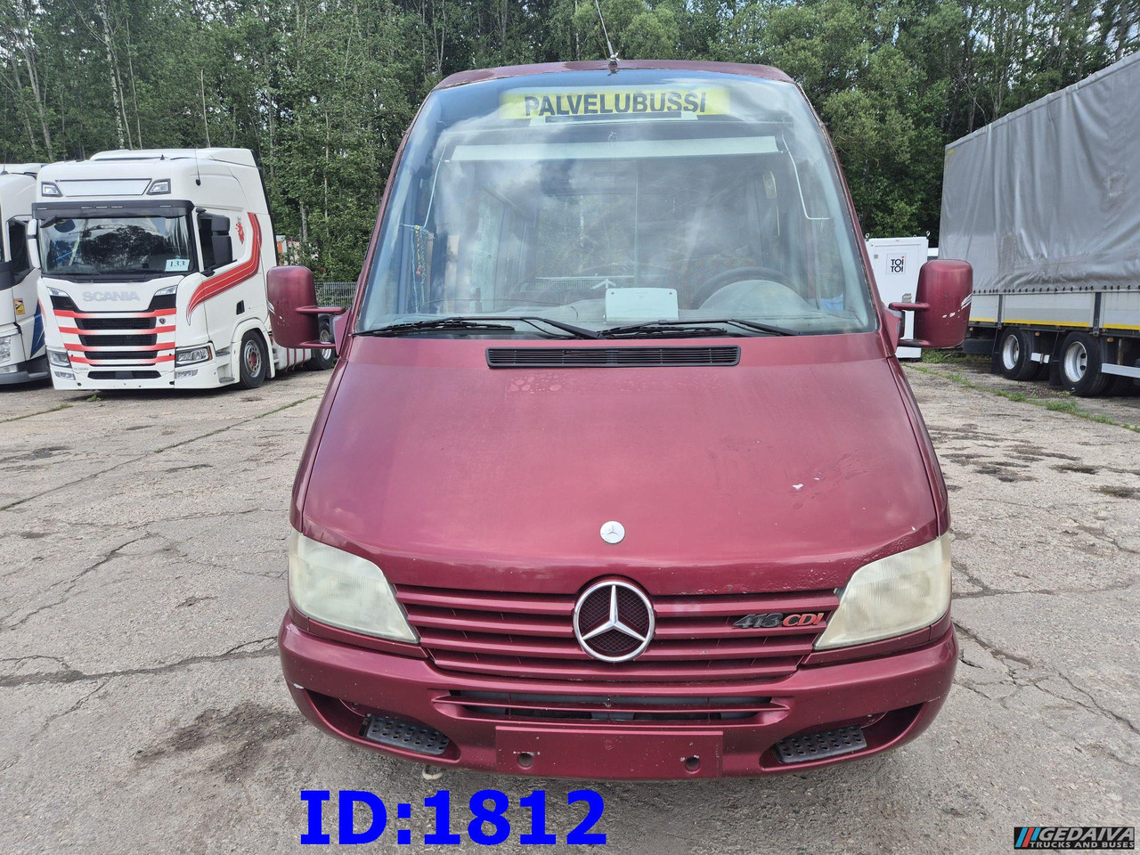 MERCEDES-BENZ Sprinter 413 - 17 Place - Minibus, Furgon pasagjerësh: foto 2 MERCEDES-BENZ Sprinter 413 - 17 Place - Minibus, Furgon pasagjerësh: foto 2