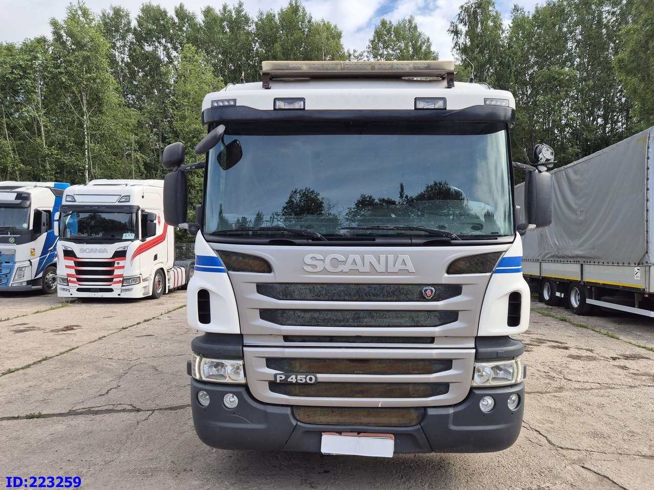 SCANIA P450 6x2 Steering axle Euro6 + PM 13.5SP - Kamion me karroceri të hapur: foto 2 SCANIA P450 6x2 Steering axle Euro6 + PM 13.5SP - Kamion me karroceri të hapur: foto 2