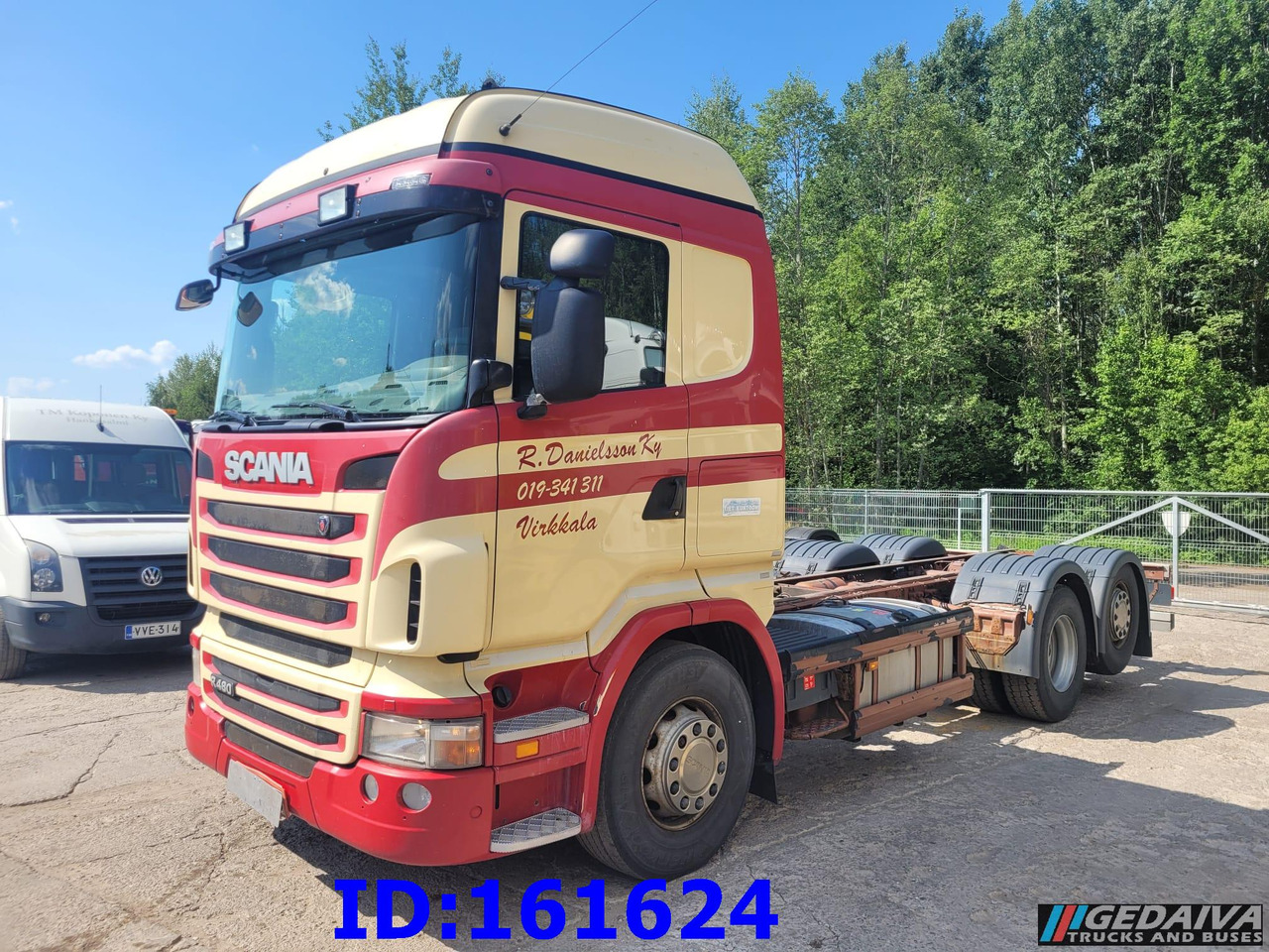 SCANIA R480 6X2 Euro5 Steering axle - Kamion kabinë-shasi: foto 1 SCANIA R480 6X2 Euro5 Steering axle - Kamion kabinë-shasi: foto 1