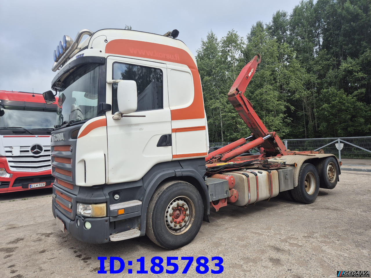 SCANIA R500 6x2 Hook lift - Kamion vetëngarkues: foto 1 SCANIA R500 6x2 Hook lift - Kamion vetëngarkues: foto 1