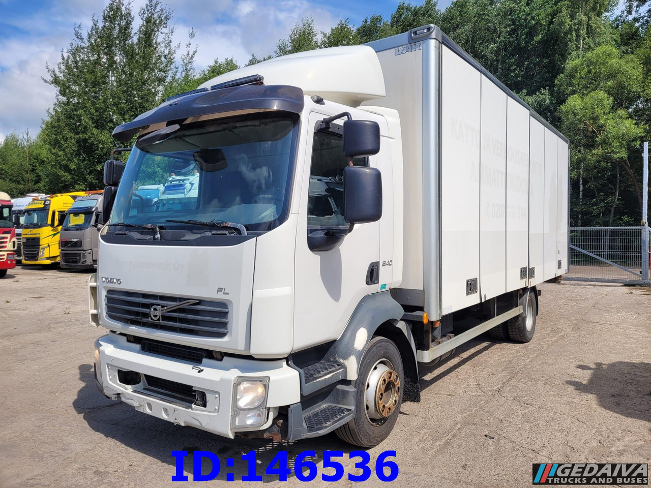 VOLVO FL 240HP - 4x2 - Manual - Euro5 - Kamion vagonetë: foto 1 VOLVO FL 240HP - 4x2 - Manual - Euro5 - Kamion vagonetë: foto 1
