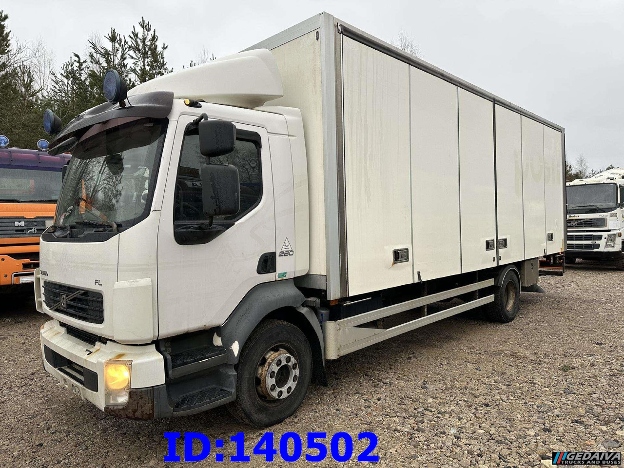VOLVO FL 280 4x2 Manual Euro5 - Kamion vagonetë: foto 1 VOLVO FL 280 4x2 Manual Euro5 - Kamion vagonetë: foto 1