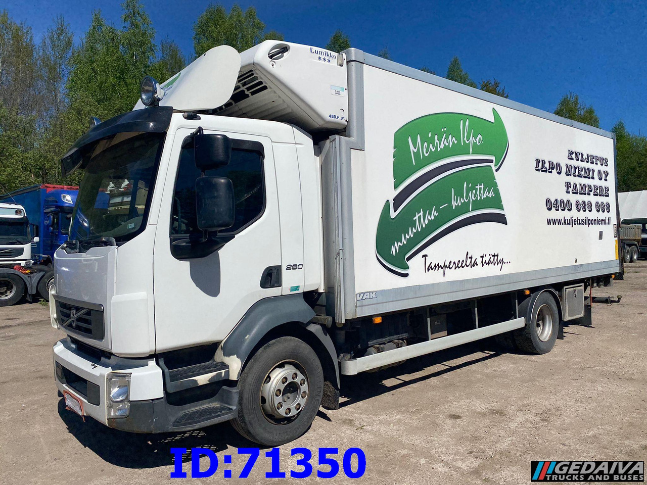VOLVO FL 280 4x2 Refrigerator - Kamion frigorifer: foto 1 VOLVO FL 280 4x2 Refrigerator - Kamion frigorifer: foto 1