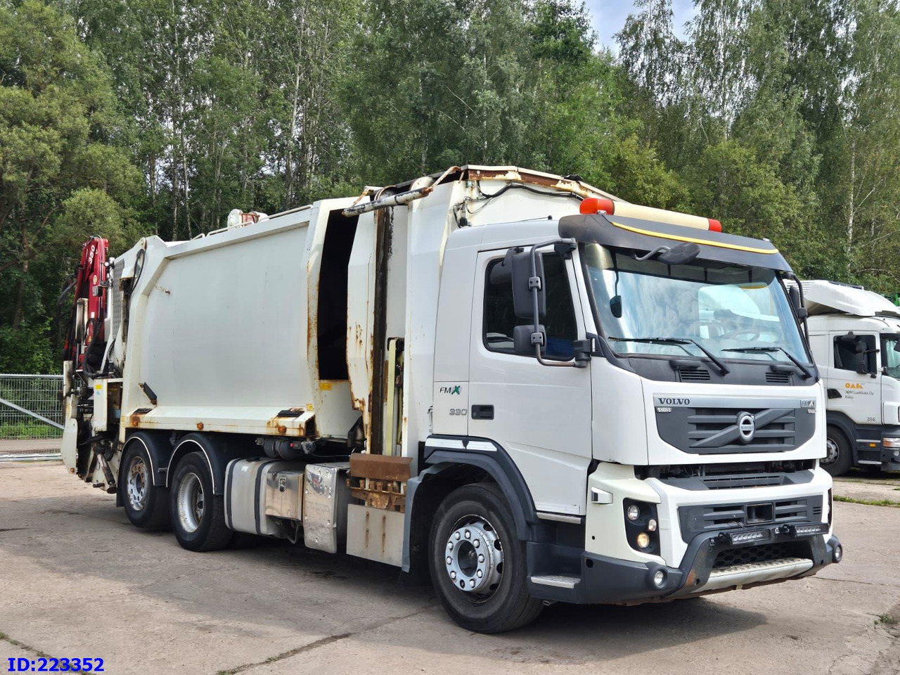 VOLVO FMX 330HP 6x2 Norba RL300. Keox -bio, Ferrari crane, Dynawatt -pressure - Kamion mbeturinash: foto 4 VOLVO FMX 330HP 6x2 Norba RL300. Keox -bio, Ferrari crane, Dynawatt -pressure - Kamion mbeturinash: foto 4
