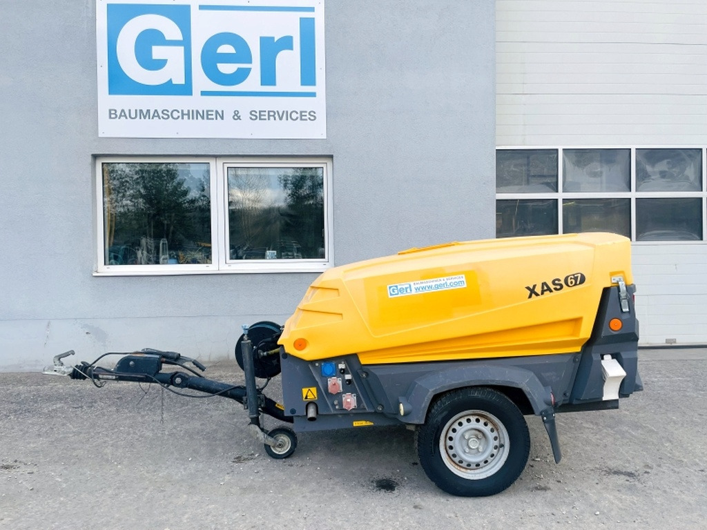 Atlas Copco XAS67 (3977) - Kompresor ajri: foto 1 Atlas Copco XAS67 (3977) - Kompresor ajri: foto 1