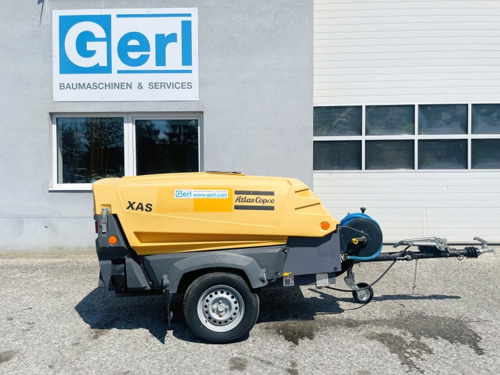 Atlas Copco XAS67 (4018) - Kompresor ajri: foto 1 Atlas Copco XAS67 (4018) - Kompresor ajri: foto 1