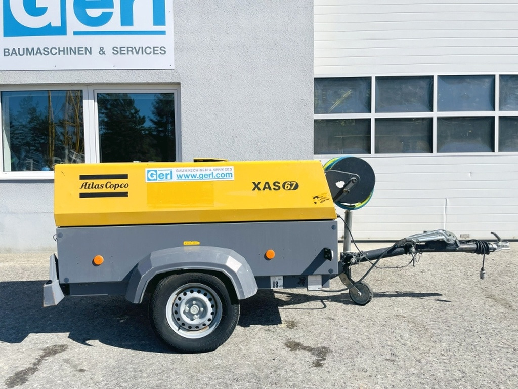 Atlas Copco XAS67 DDG (4061) - Kompresor ajri: foto 1 Atlas Copco XAS67 DDG (4061) - Kompresor ajri: foto 1