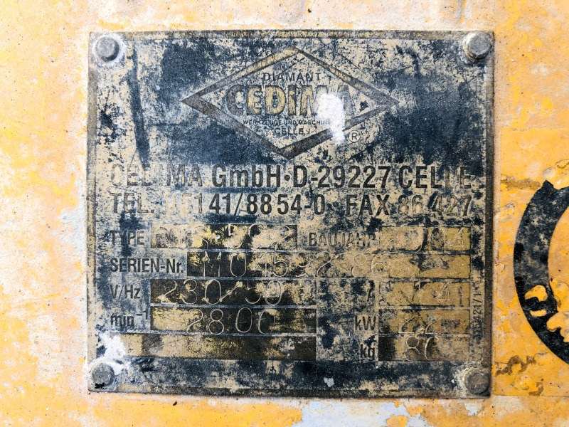 Cedima CTS 59.2 (2603) - Pajisje ndërtimi: foto 3 Cedima CTS 59.2 (2603) - Pajisje ndërtimi: foto 3