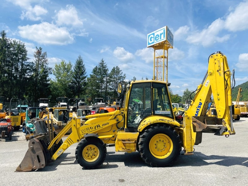 Komatsu WB97R-2 (3829) - Fadromë me shkarkim nga prapa: foto 1 Komatsu WB97R-2 (3829) - Fadromë me shkarkim nga prapa: foto 1