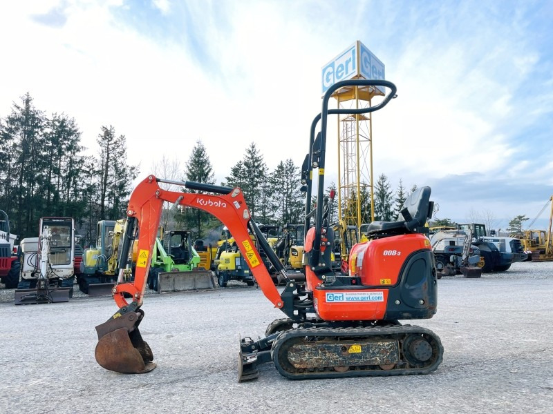 Kubota K008-3 (3727) - Miniekskavator: foto 1 Kubota K008-3 (3727) - Miniekskavator: foto 1