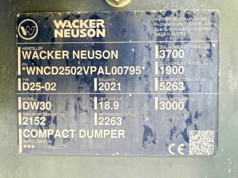 Neuson DW30 (3843) - Minshkarkues: foto 3 Neuson DW30 (3843) - Minshkarkues: foto 3