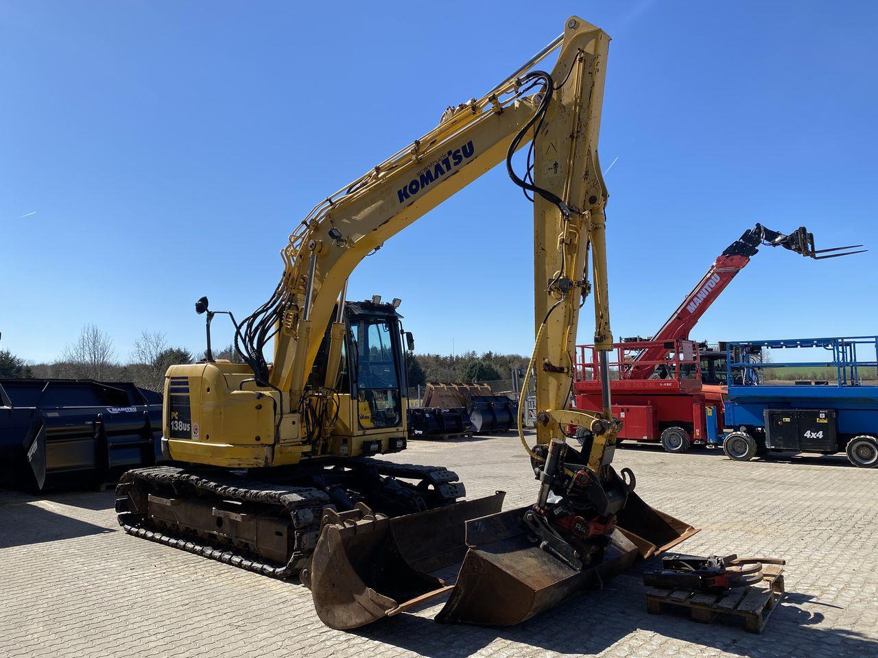 Komatsu PC138US-8 - Ekskavator me zinxhirë: foto 5 Komatsu PC138US-8 - Ekskavator me zinxhirë: foto 5