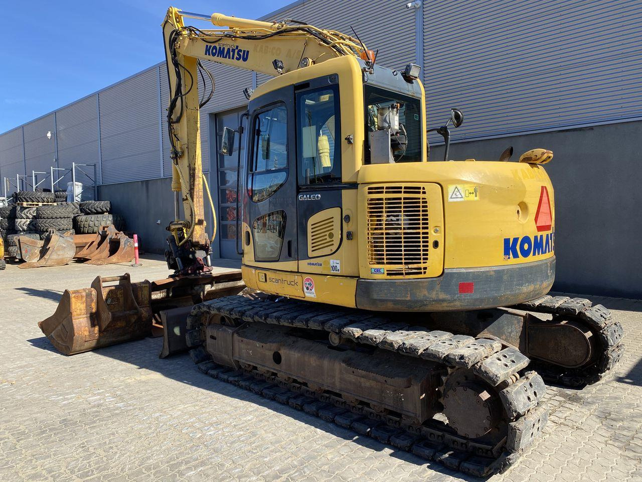 Komatsu PC138US-8 - Ekskavator me zinxhirë: foto 2 Komatsu PC138US-8 - Ekskavator me zinxhirë: foto 2