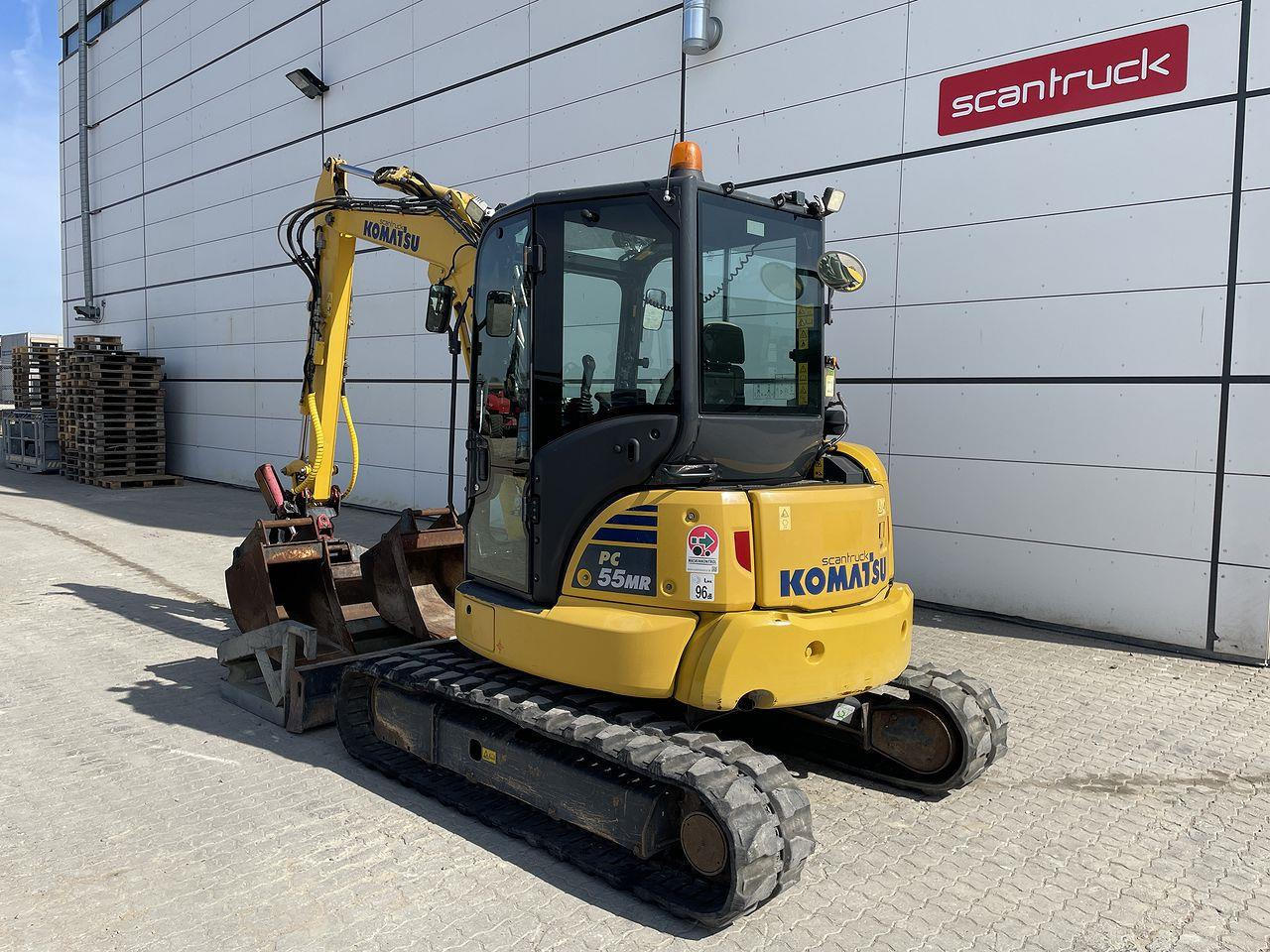Komatsu PC55MR-5 - Miniekskavator: foto 2 Komatsu PC55MR-5 - Miniekskavator: foto 2