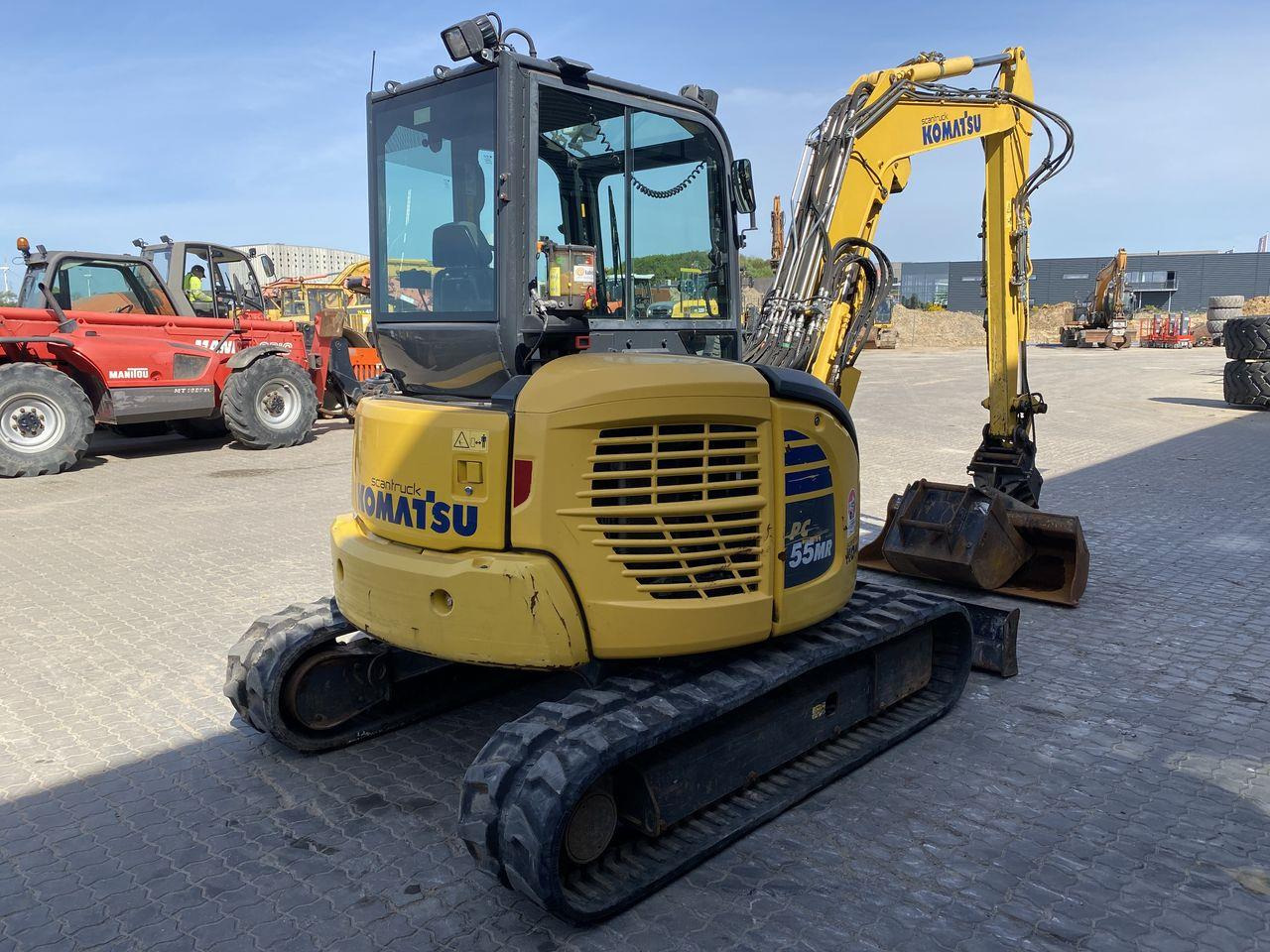 Komatsu PC55MR-5 - Miniekskavator: foto 4 Komatsu PC55MR-5 - Miniekskavator: foto 4