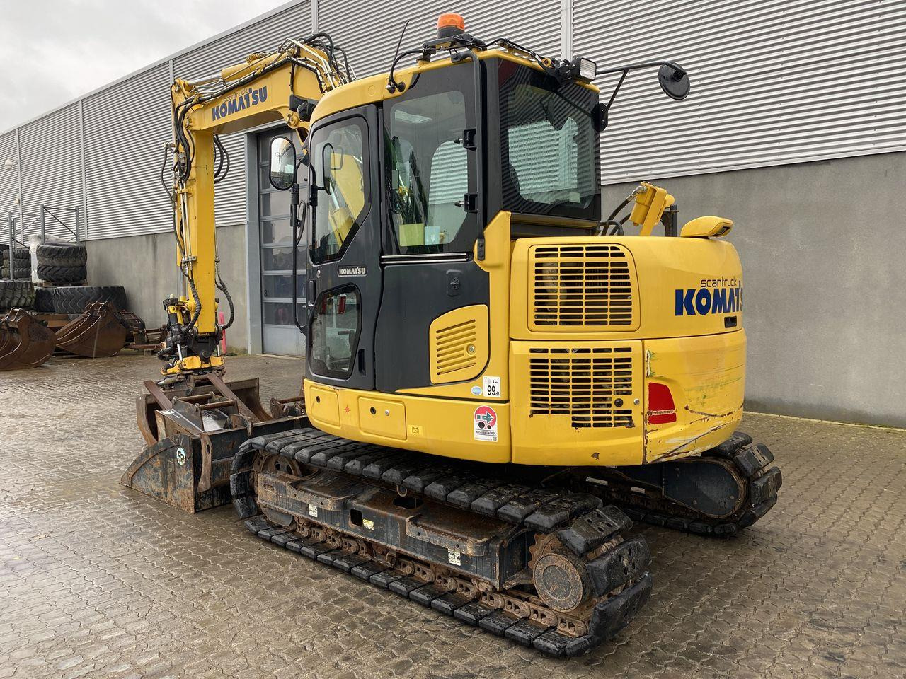 Komatsu PC88MR-10 - Miniekskavator: foto 2 Komatsu PC88MR-10 - Miniekskavator: foto 2