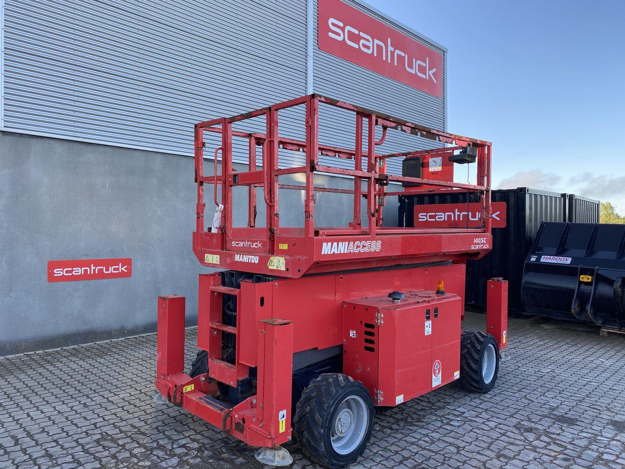 Manitou 140SC - Ngritës gërshërë: foto 1 Manitou 140SC - Ngritës gërshërë: foto 1