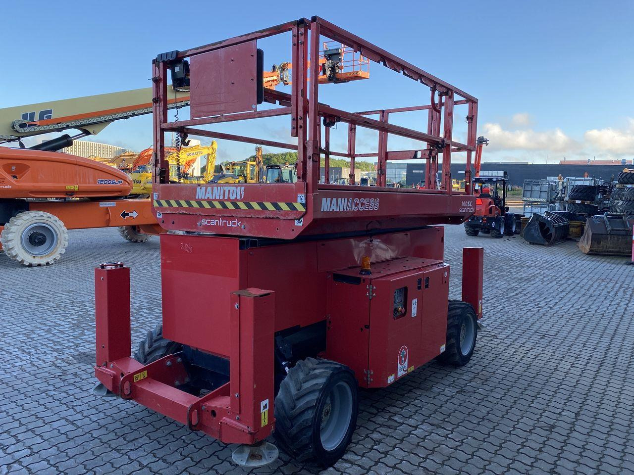 Manitou 140SC - Ngritës gërshërë: foto 4 Manitou 140SC - Ngritës gërshërë: foto 4