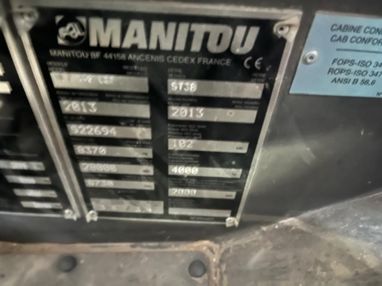 Manitou MLT840-137PS ELITE - Ekskavator teleskopik: foto 5 Manitou MLT840-137PS ELITE - Ekskavator teleskopik: foto 5