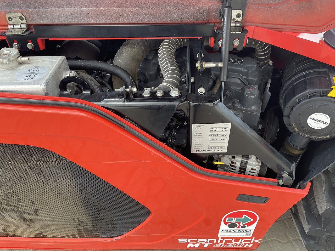 Ekskavator teleskopik Manitou MT420H Comfort: foto 8