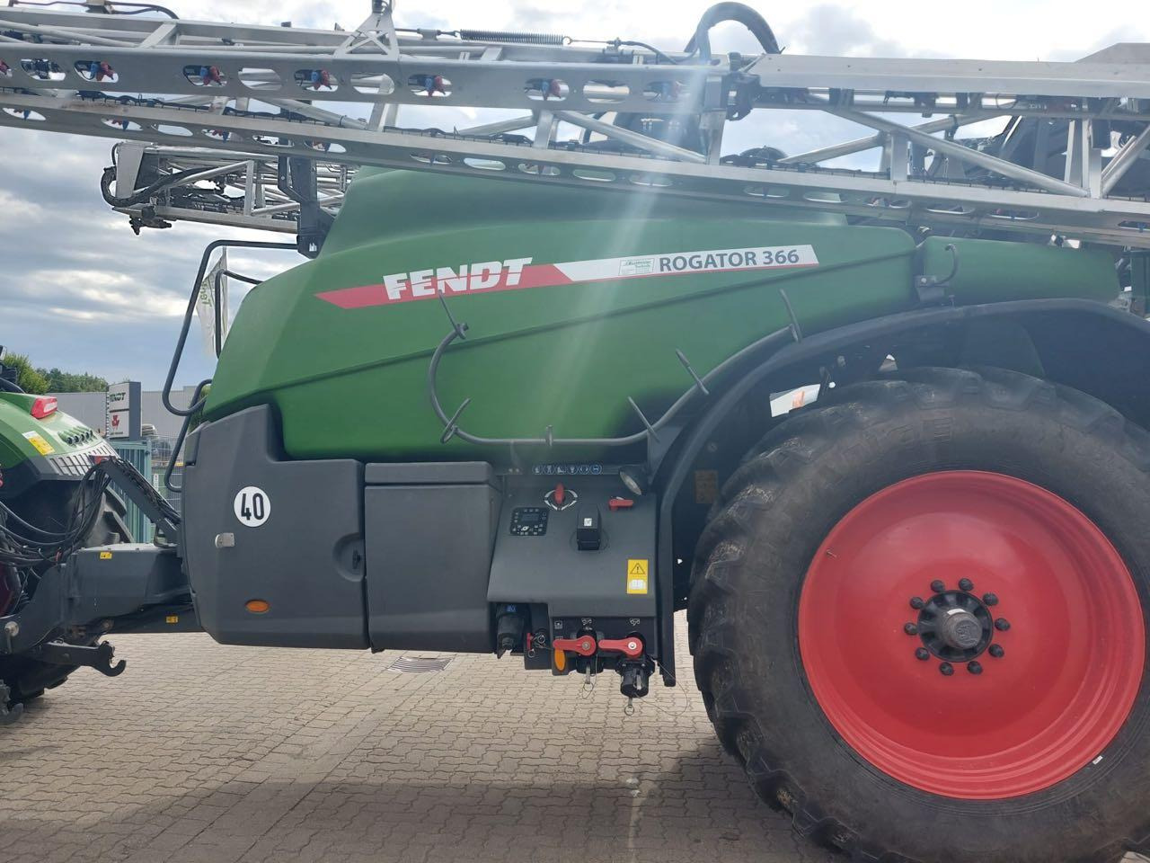 Fendt Rogator 366 - Spërkatës me rimorkio: foto 4 Fendt Rogator 366 - Spërkatës me rimorkio: foto 4