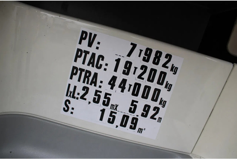 Gjysmë-kamion DAF XF 480 + retarder + EURO 6 + adr: foto 14