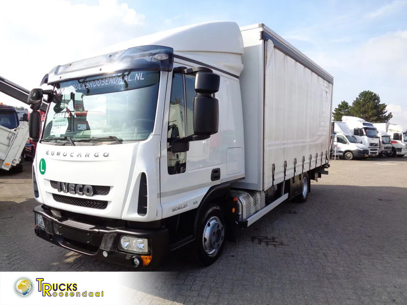 Iveco Eurocargo 80EL21 Manual + Euro 6 + Dhollandia Lift - Kamion me tendë: foto 1 Iveco Eurocargo 80EL21 Manual + Euro 6 + Dhollandia Lift - Kamion me tendë: foto 1
