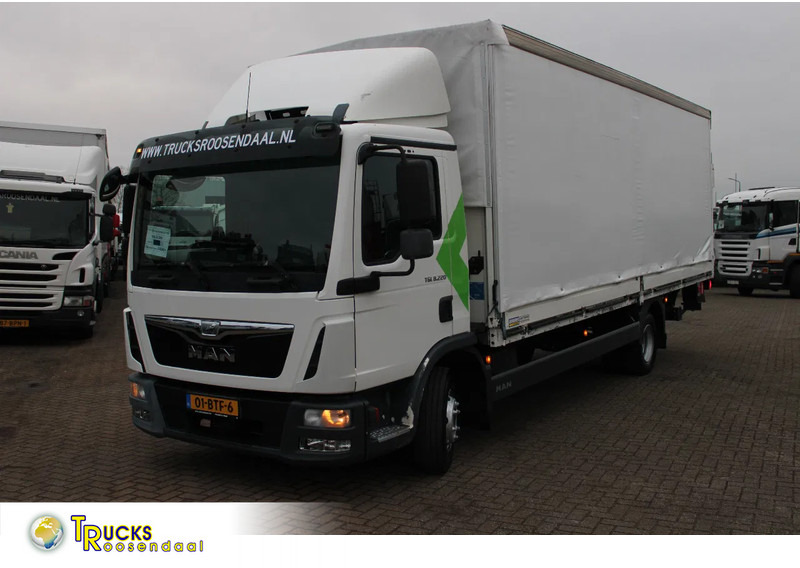 MAN TGL 8.220 + EURO 6 + LIFT - Kamion vagonetë: foto 1 MAN TGL 8.220 + EURO 6 + LIFT - Kamion vagonetë: foto 1