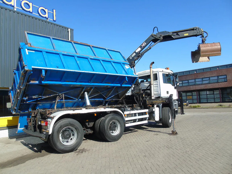 MAN TGS 26.400 + 6x6 + HIAB 166 E3 HIPRO + 3SIDE TIPPER - Kamion me vinç: foto 5 MAN TGS 26.400 + 6x6 + HIAB 166 E3 HIPRO + 3SIDE TIPPER - Kamion me vinç: foto 5