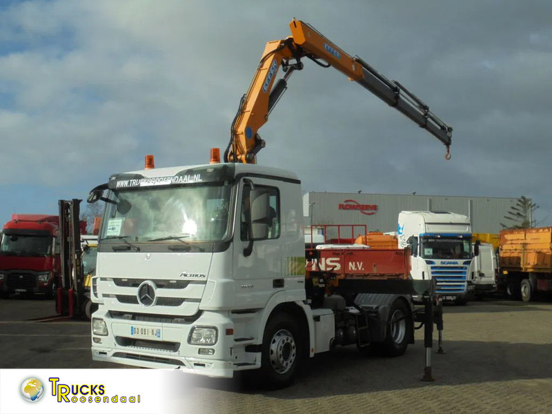 Mercedes-Benz Actros 1846 + Euro 5 + EFFER 250 Crane + REMOTE - Kamion me vinç: foto 1 Mercedes-Benz Actros 1846 + Euro 5 + EFFER 250 Crane + REMOTE - Kamion me vinç: foto 1