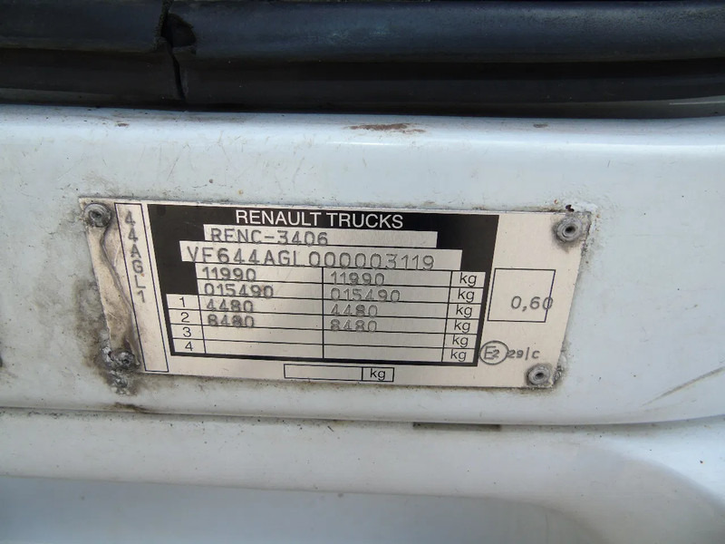 Kamion vagonetë Renault Midlum 220 + euro 5 + MANUAL + lift + 12T: foto 15