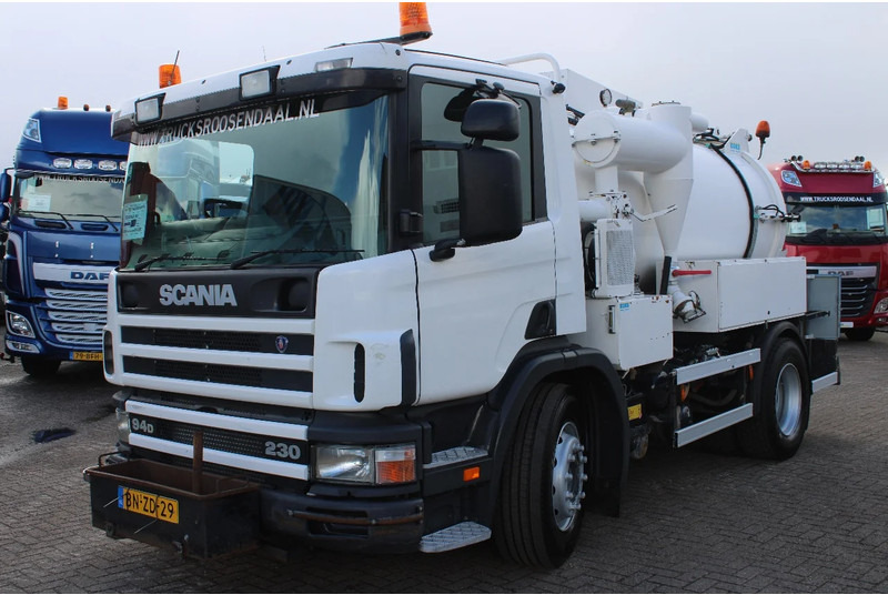 Kamion me vakuum Scania 94 .230 + KOKS 5m3 waste + 1m3 clean: foto 9